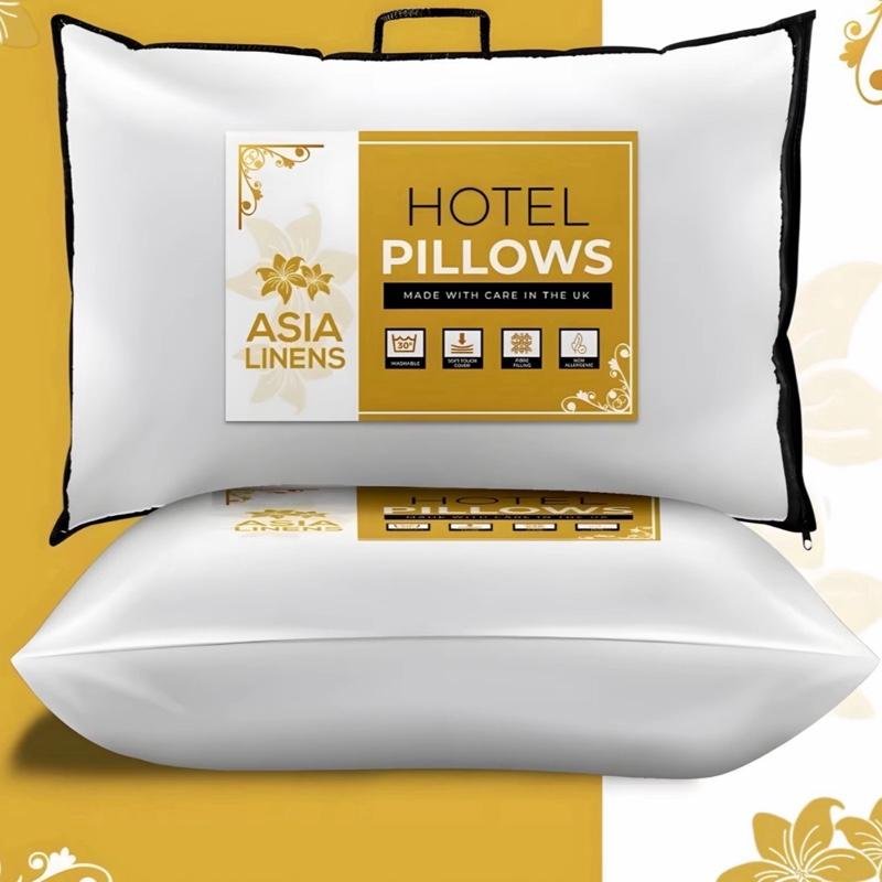 Hotel Quality Pillows | 2 Pack, 4 Pack, 6 Pack, 8 Pack, 10 Pack | SAME DAY SHIPPING | Extra Filled Luxury Pillows